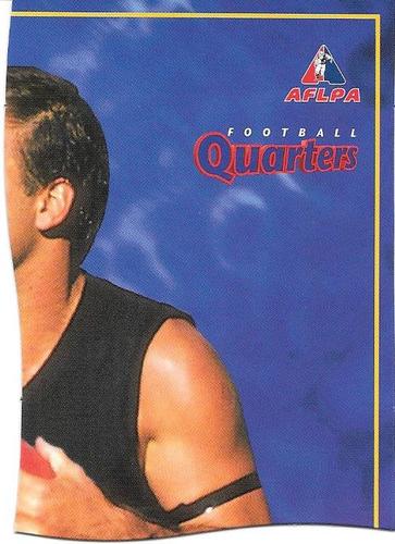 1995 Bewick Enterprises AFLPA Football Quarters #5 Greg Williams Front